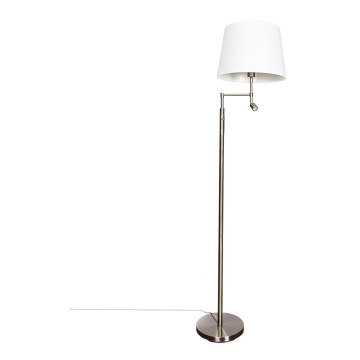 ByRydens - LED stojeća lampa ORLANDO 1xE27/5W/230V + LED/3W bela/bronza prečnik 36 cm