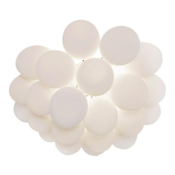 ByRydens - Plafonsko svetlo GROSS 6xG9/5W/230V, belo, prečnik 50 cm