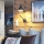 ByRydens - Prigušiva zidna lampa BAZAR 1xE27/5W/230V crna