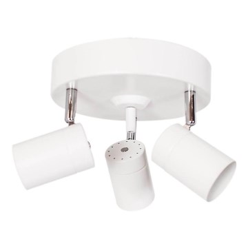 ByRydens - spot svetlo CORRECT 3xGU10/7W/230V, belo, prečnika 20 cm