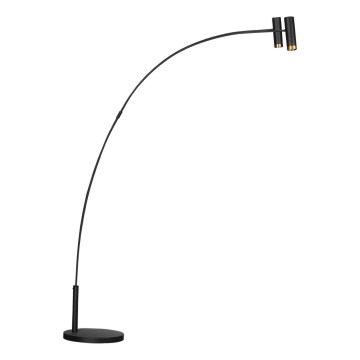ByRydens - Stojeća lampa PULS 2xGU10/5W/230V crna