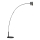 ByRydens - Stojeća lampa PULS 2xGU10/5W/230V crna