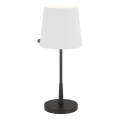 ByRydens - Stona lampa LUMI 1xE27/8W/230V bela/crna 48,5 cm
