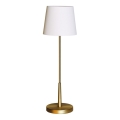 ByRydens - Stona lampa LUMI 1xE27/8W/230V bela/zlatna 68,5 cm
