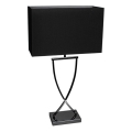 ByRydens - Stona lampa OMEGA 1xE27/5W/230V crna