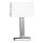 ByRydens - Stona lampa PRIME 1xE27/5W/230V bela/matni hrom