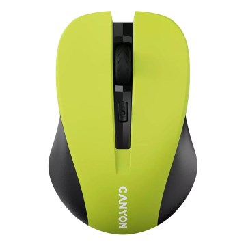 Canyon - Bežični miš 800/1000/1200 DPI, 2x AAA, žuta