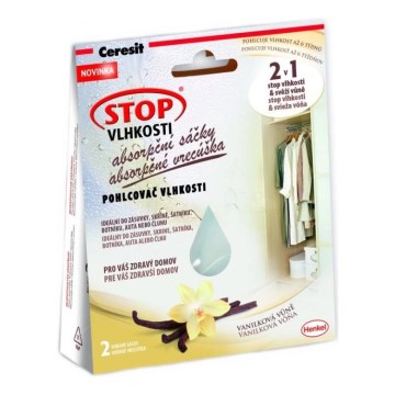 Ceresit - Kesice za upijanje vlage 2x 50 g, miris vanile