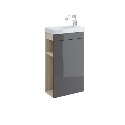 Cersanit K32-001-BOX - Umivaonik za ugradnju na ploču/zidni COMO 22x40 cm keramika/sjajna bela
