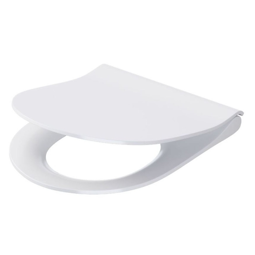 Cersanit K701-104 - Viseća WC školjka sa daskom CITY OVAL, keramika/bela