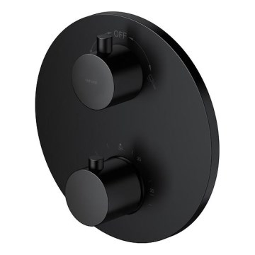 Cersanit S951-567 - Termostatska tuš baterija za podžbuknu instalaciju ZEN crna