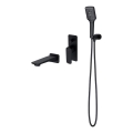 Cersanit S952-044 - Set za kadu sa podžbuknom baterijom LARGA, crna