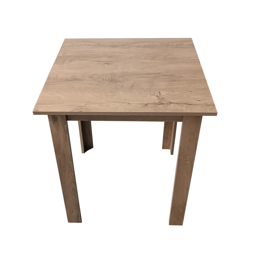 Četvrtasti trpezarijski sto LEVI hrast sonoma