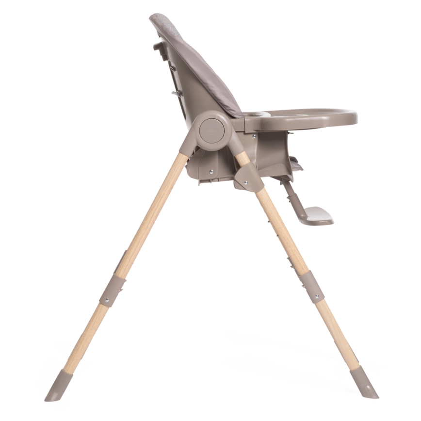 Chicco - Dečija hranilica Polly Essential - siva/smeđa