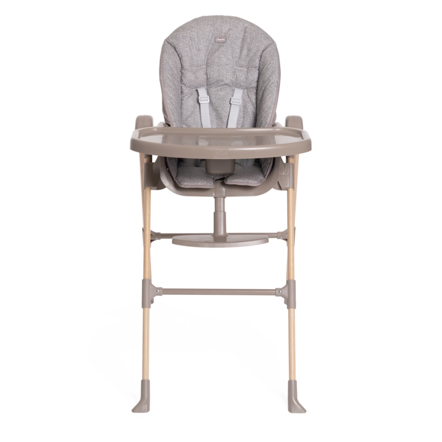 Chicco - Dečija hranilica Polly Essential - siva/smeđa