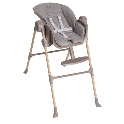 Chicco - Dečija hranilica Polly Essential - siva/smeđa