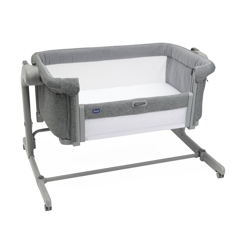 Chicco - Dečiji krevetac 2 u 1 NEXT2ME MAGIC EVO tamno siv
