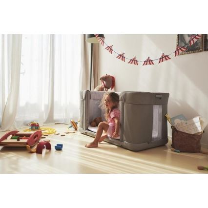 Chicco - Dečiji krevetić 3u1 NEXT2ME FOREVER svetlo siva