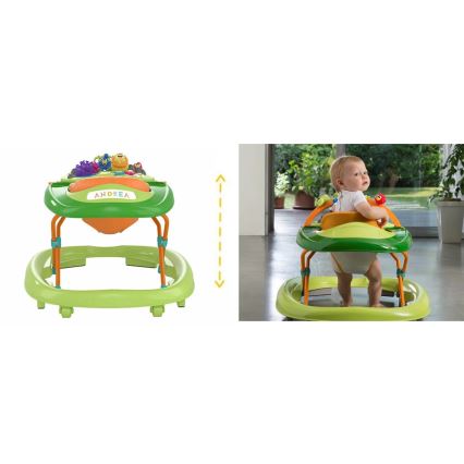 Chicco - Hodalica WALKY TALKY 2xAA zelena