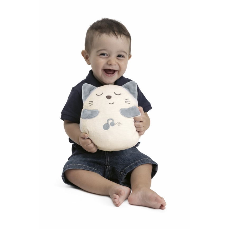 Chicco - Interaktivna plišana mačka, napajanje: 3x AAA