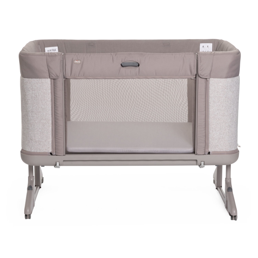 Chicco - Krevetac za bebe 3u1 NEXT2ME FOREVER siva