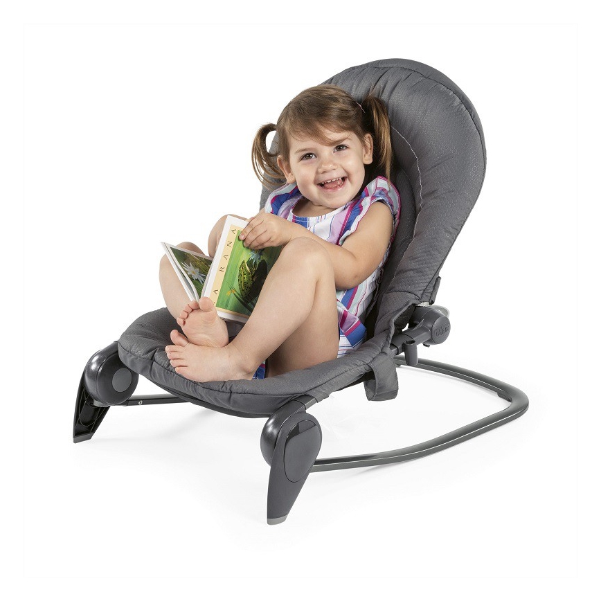 Chicco - Ljuljaška za bebe HOOPLA tamno siva