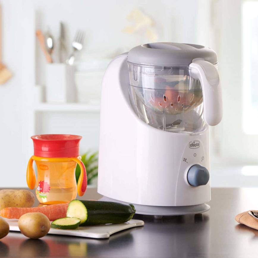Chicco - Parni aparat i blender 4u1 EASY MEAL