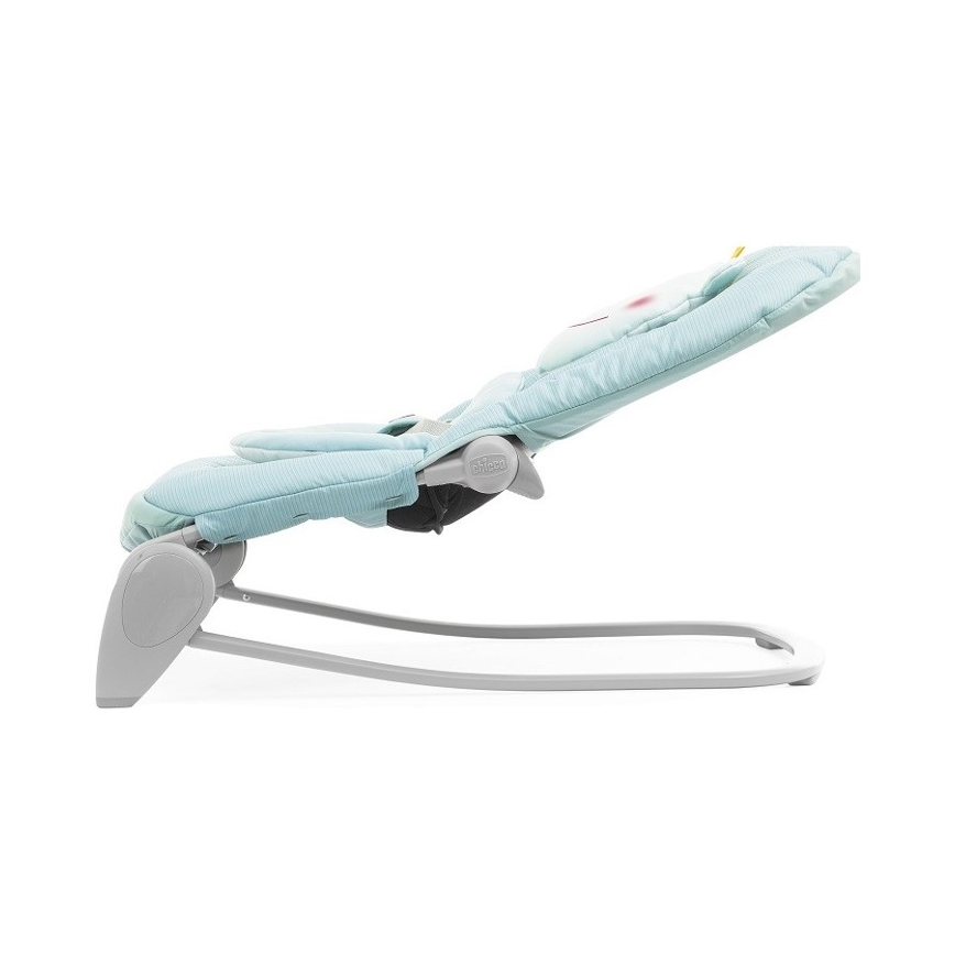 Chicco - Vibrirajuća ležaljka za bebe sa melodijom BALLOON Froggy 2xAA + 1xLR20 plava