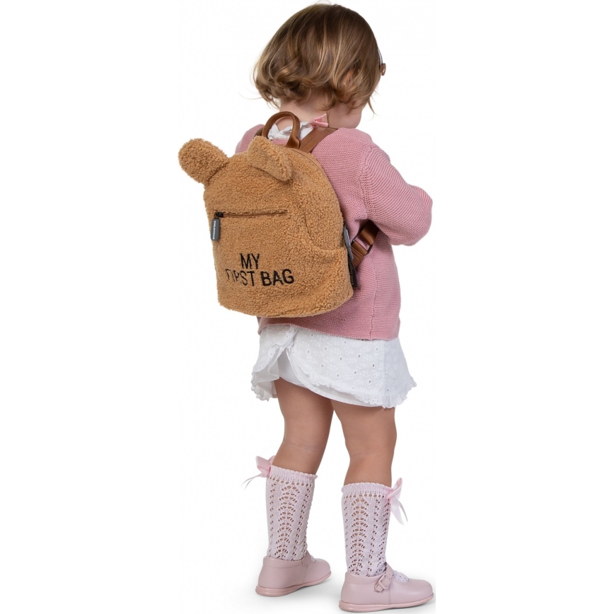 Childhome - dečiji ranac MY FIRST BAG braon