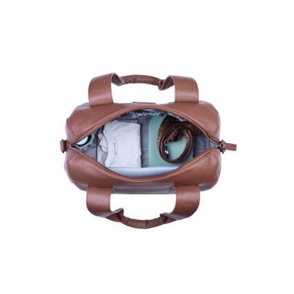 Childhome - Pelenska torba MOMMY CLUB LEATHER braon