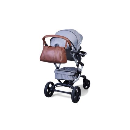 Childhome - Pelenska torba MOMMY CLUB LEATHER braon