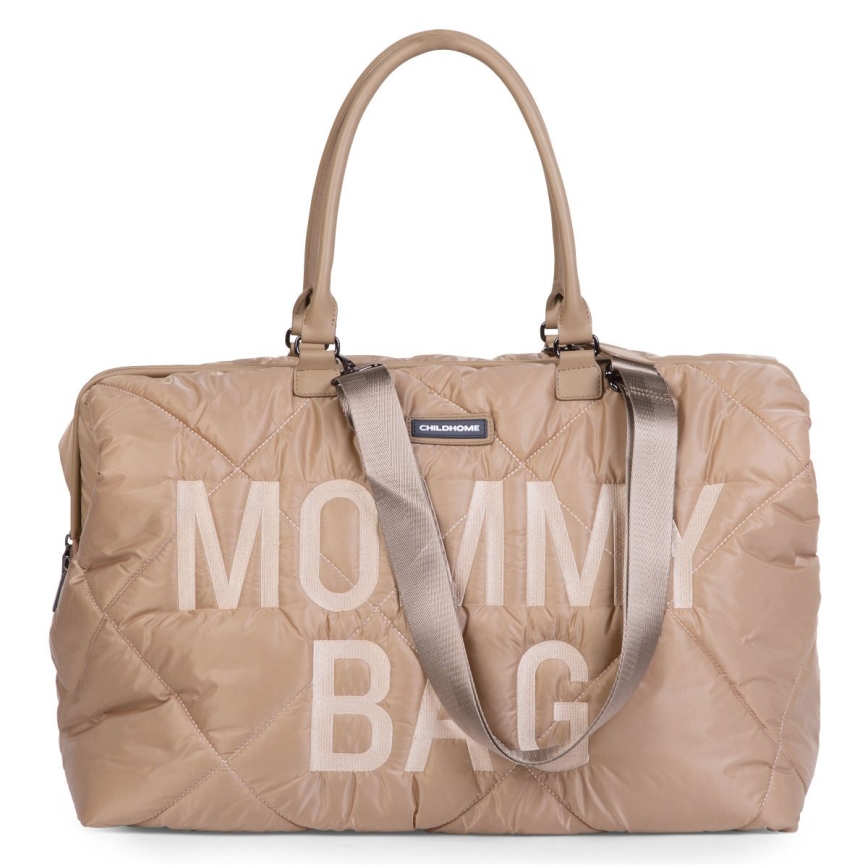 Childhome - Prošivena torba za presvlačenje MOMMY BAG, bež