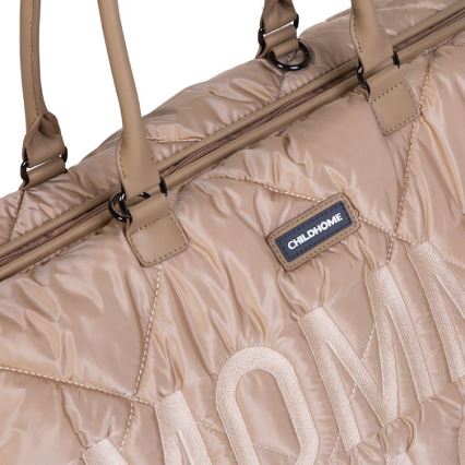 Childhome - Prošivena torba za presvlačenje MOMMY BAG, bež