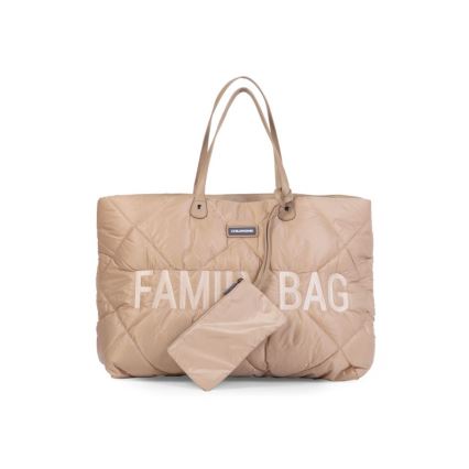 Childhome - Putna torba FAMILY BAG PUFFERED krem boje