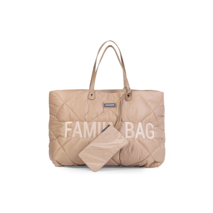Childhome - Putna torba FAMILY BAG PUFFERED krem boje