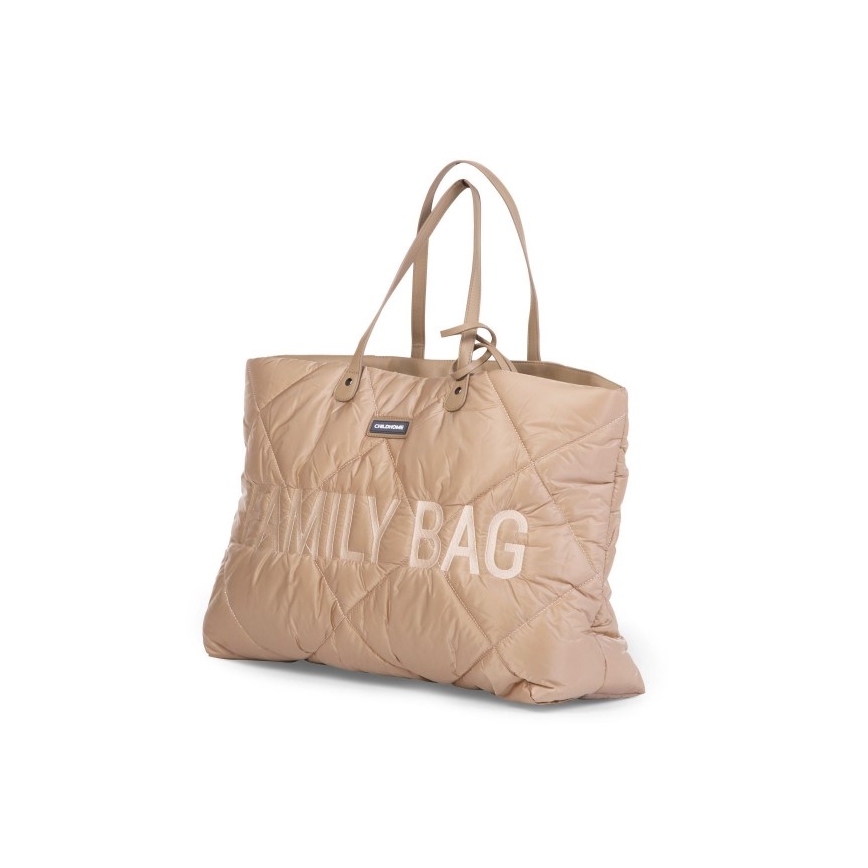 Childhome - Putna torba FAMILY BAG PUFFERED krem boje