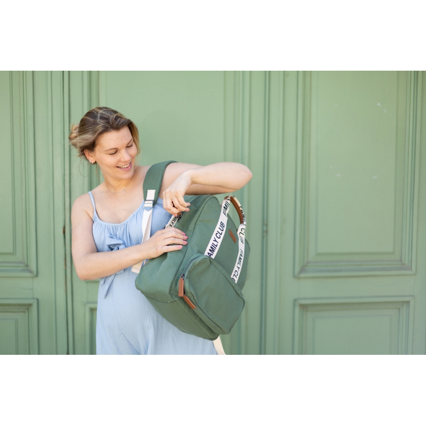 Childhome - Ranac za pelene FAMILY CLUB zelene boje