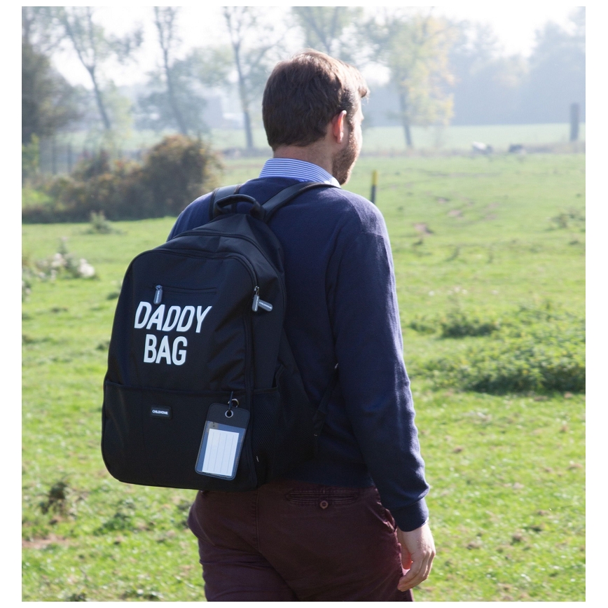 Childhome - Ranac za presvlačenje DADDY BAG crna