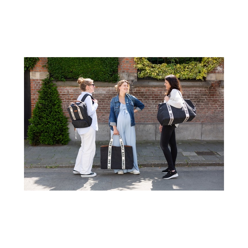 Childhome - Ruksak za pelene FAMILY CLUB crna