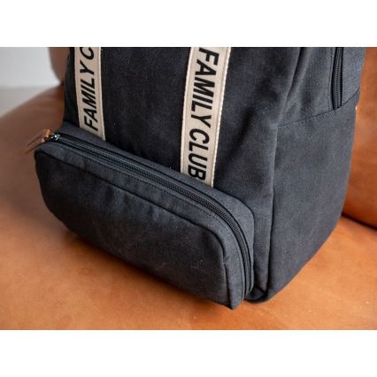 Childhome - Ruksak za pelene FAMILY CLUB crna