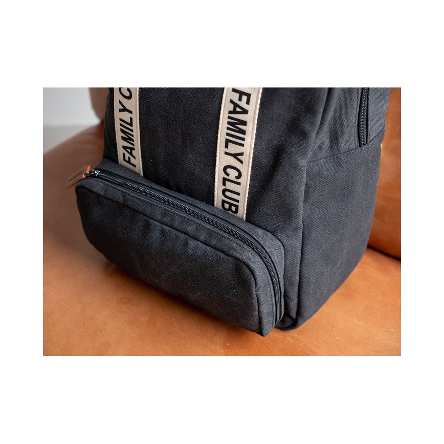 Childhome - Ruksak za pelene FAMILY CLUB crna