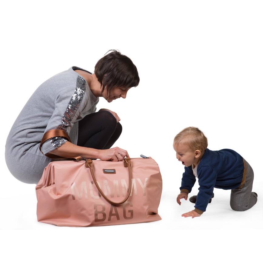 Childhome - Torba za pelene MOMMY BAG, ružičasta