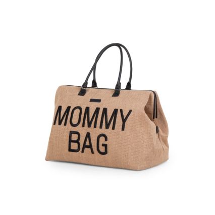 Childhome - Torba za presvlačenje MOMMY BAG RAFFIA LOOK bež
