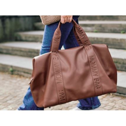 Childhome - Torba za previjanje MOMMY BAG LEATHER braon