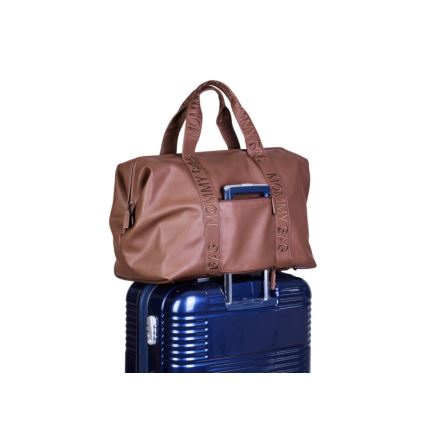 Childhome - Torba za previjanje MOMMY BAG LEATHER braon
