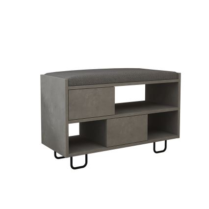 Cipelarnik TROY 53,5 x 83,5 cm sivi