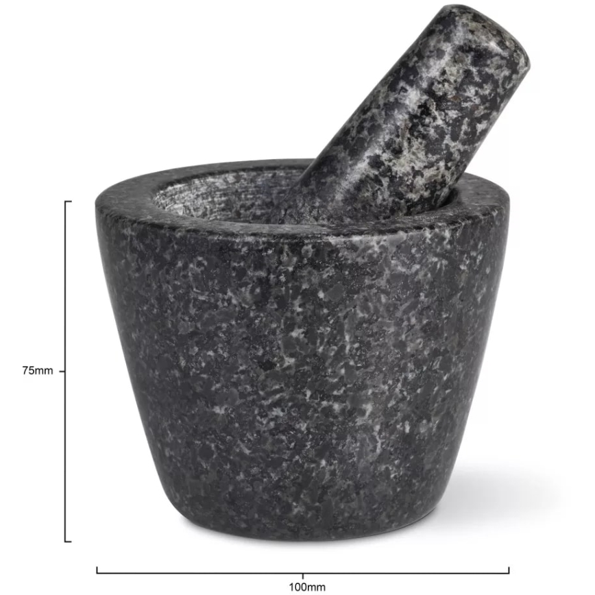 Cole&Mason - Granitni avan i tučak GRANITE, prečnik 10 cm