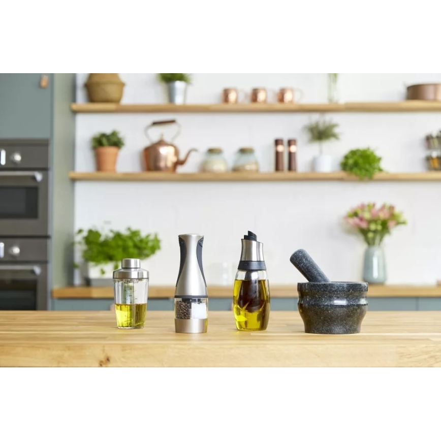 Cole&Mason - Granitni mužar s tučkom GRANITE Ø 18 cm žula/crna