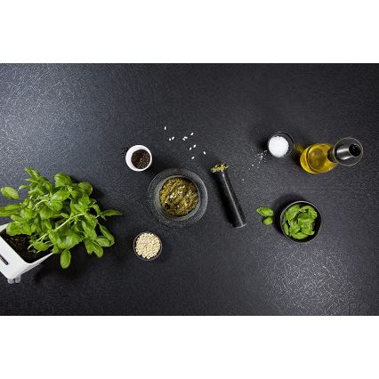Cole&Mason - Granitni mužar s tučkom GRANITE Ø 18 cm žula/crna