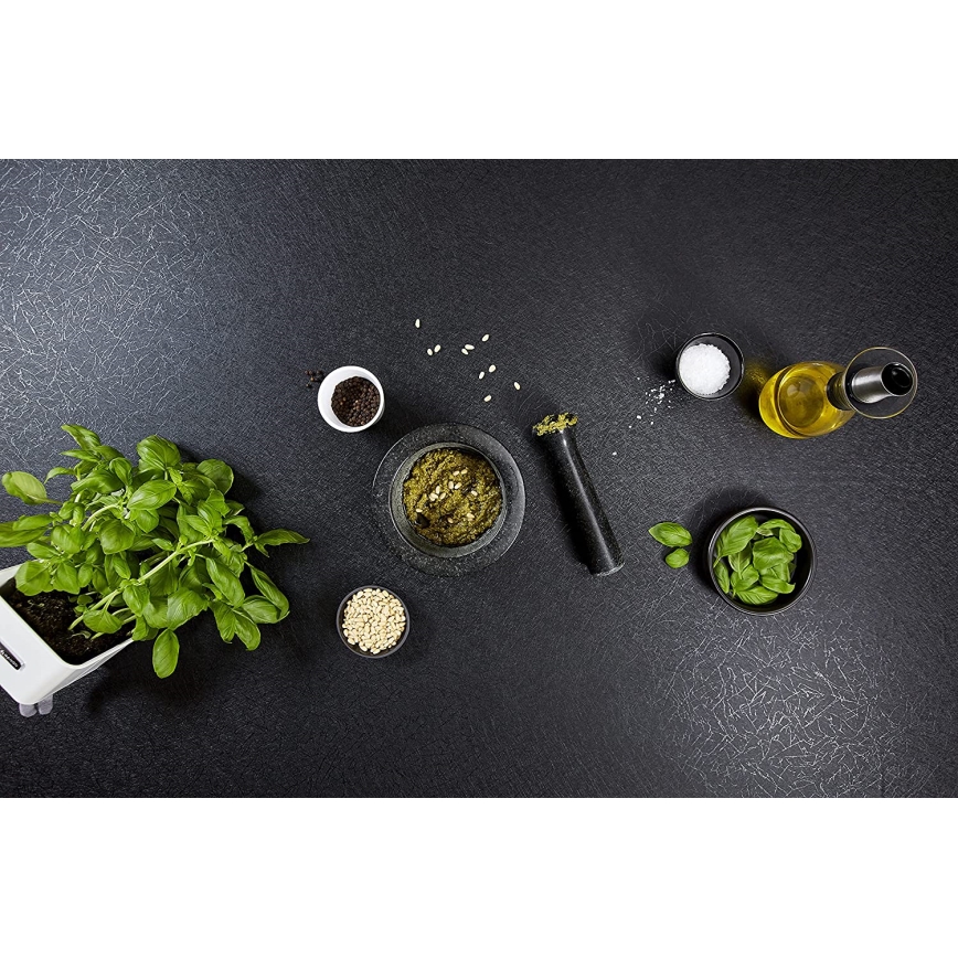 Cole&Mason - Granitni mužar s tučkom GRANITE Ø 18 cm žula/crna